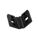 Begrenzer für PVC-Plattenhalterung schwarz 5mm